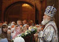 Слово Святейшего Патриарха Кирилла за Божественной литургией в день праздника Владимирской иконы Божией Матери Слово Святейшего Патриарха Кирилла за Божественной литургией в день праздника Владимирской иконы Божией Матери
